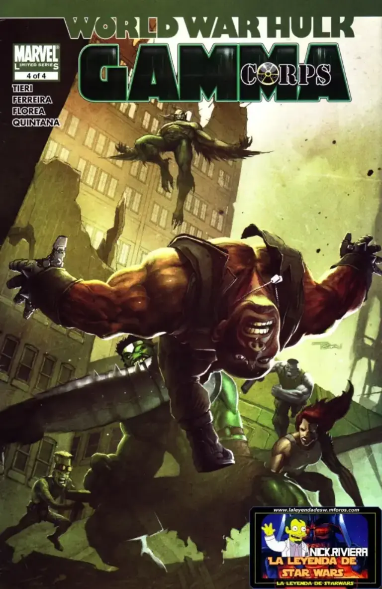 World War Hulk: Gamma Corps No. 4