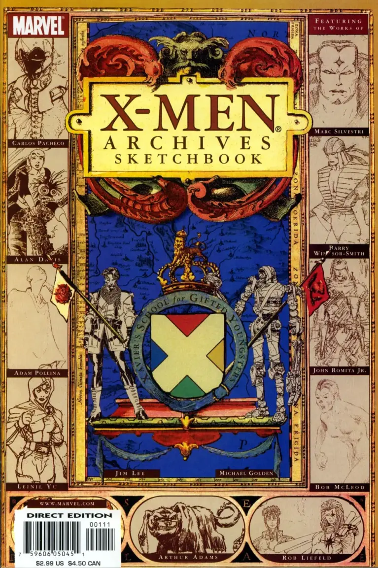 X-Men Archives Sketchbook