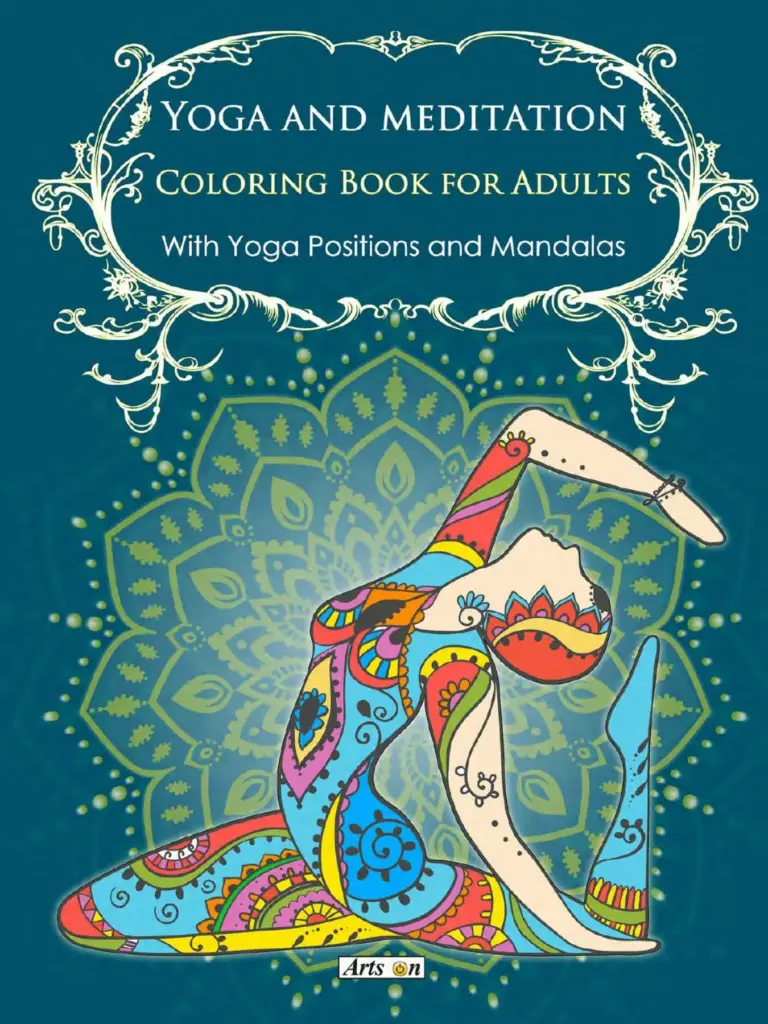 Yoga and Meditation Coloring Book for Adults: With Yoga Poses and Mandalas