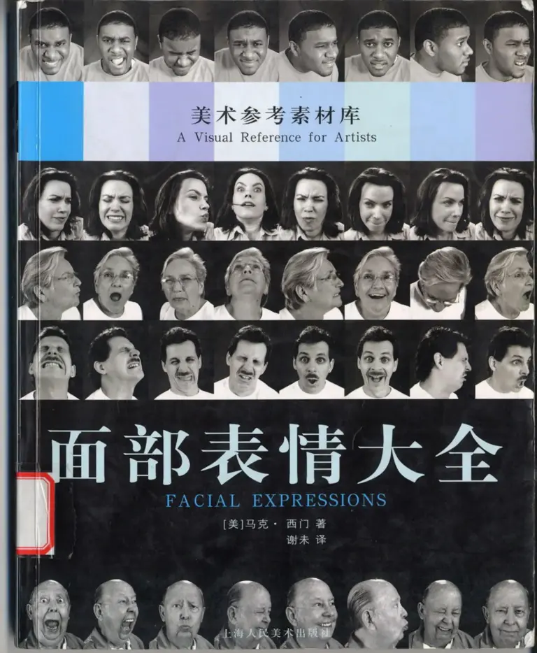 西方经典美术技法译丛：面部表情大全（全新修订版）