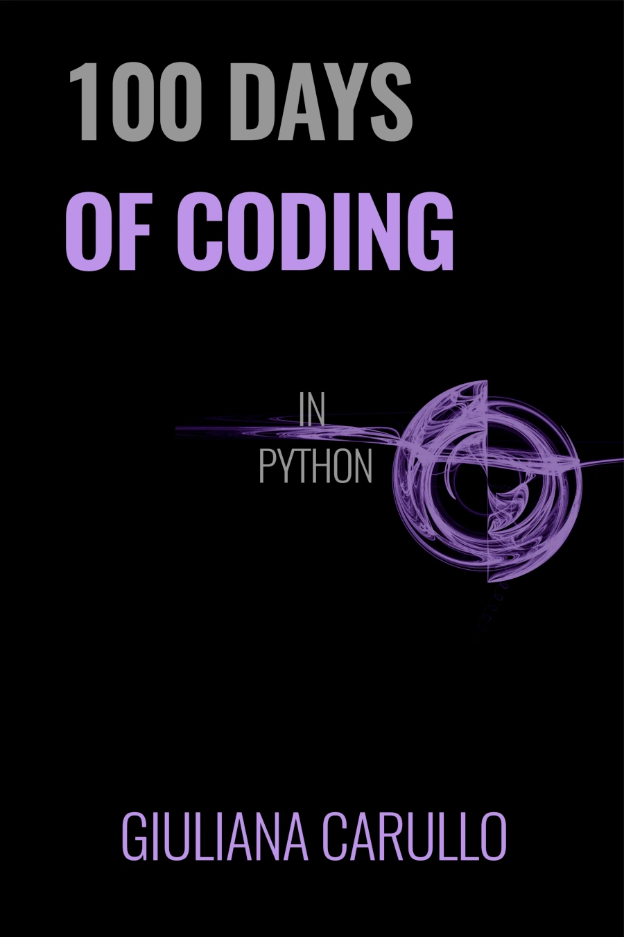cover of 100 days of coding in python