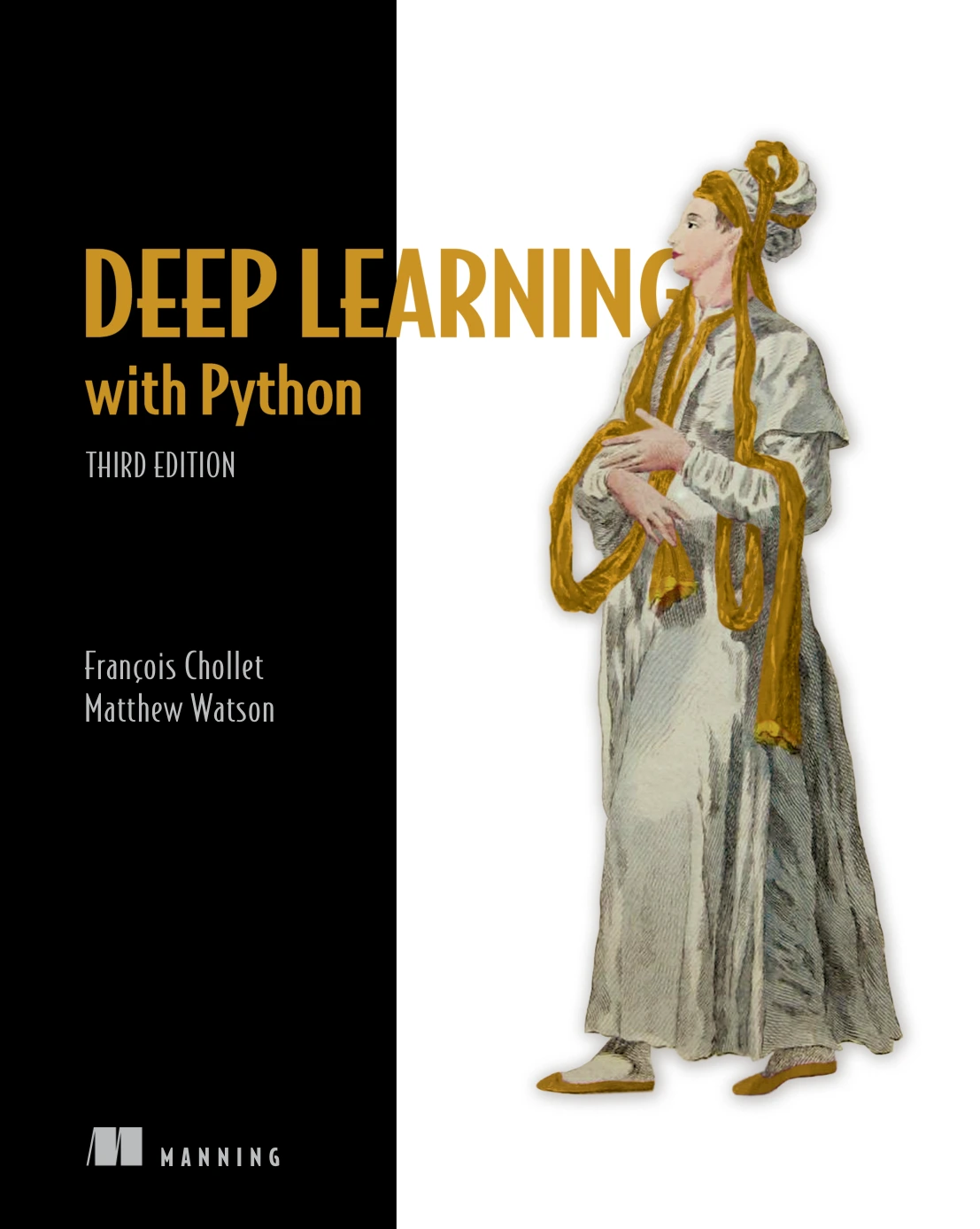 cover of deep learning with python, third edition