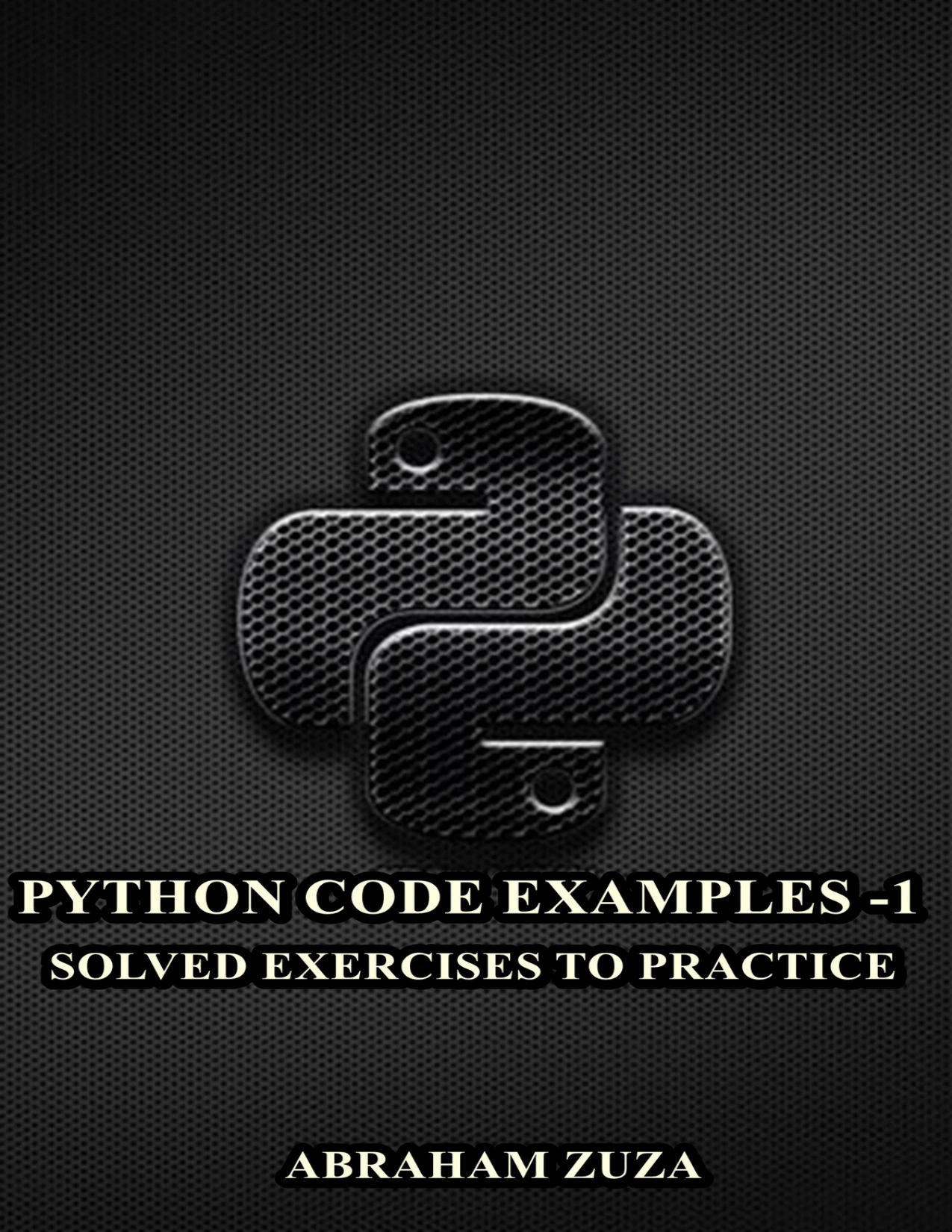 cover of python code examples - 1: solved exercises to practice