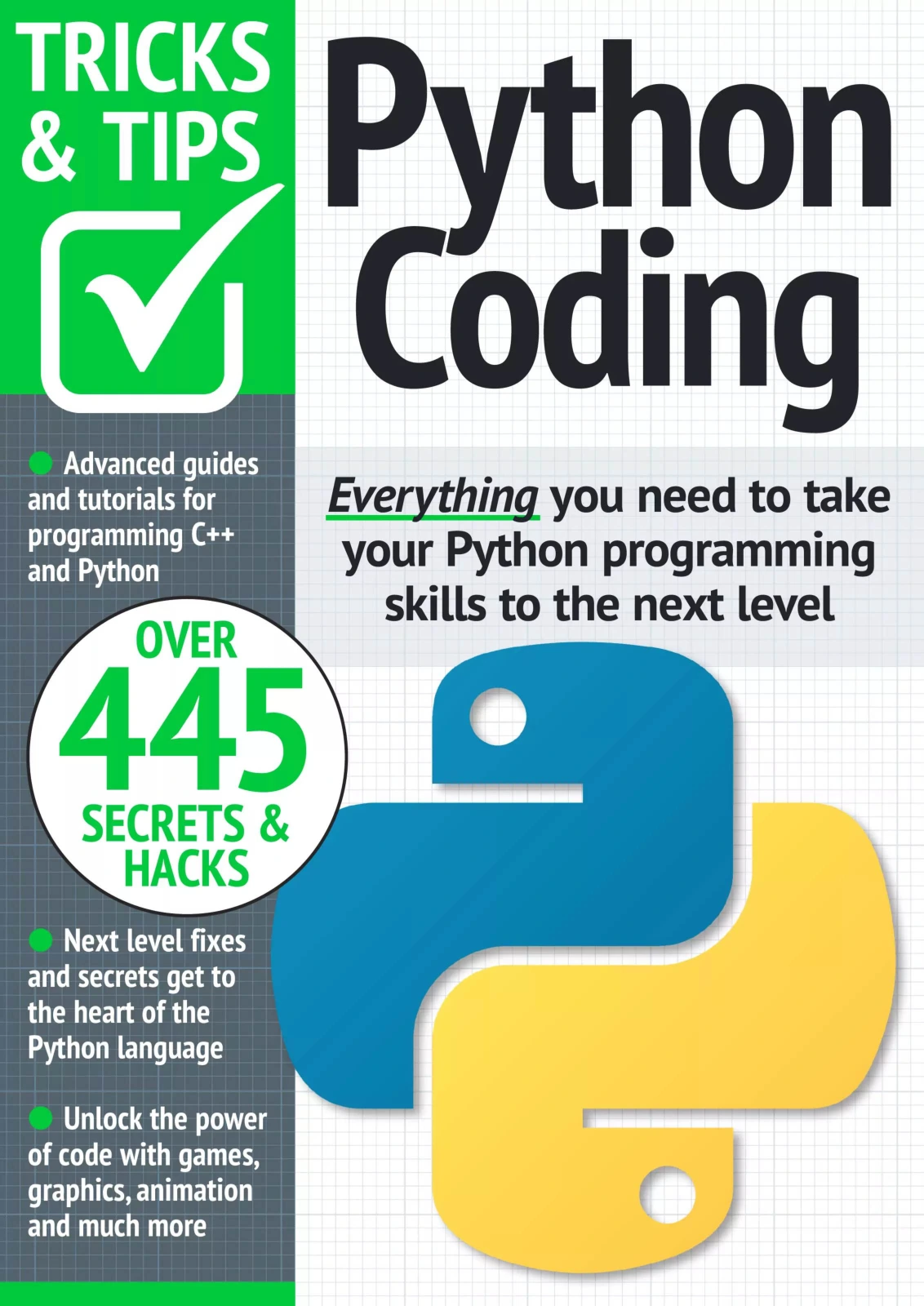 cover of python coding tricks & tips - 19th edition 2024