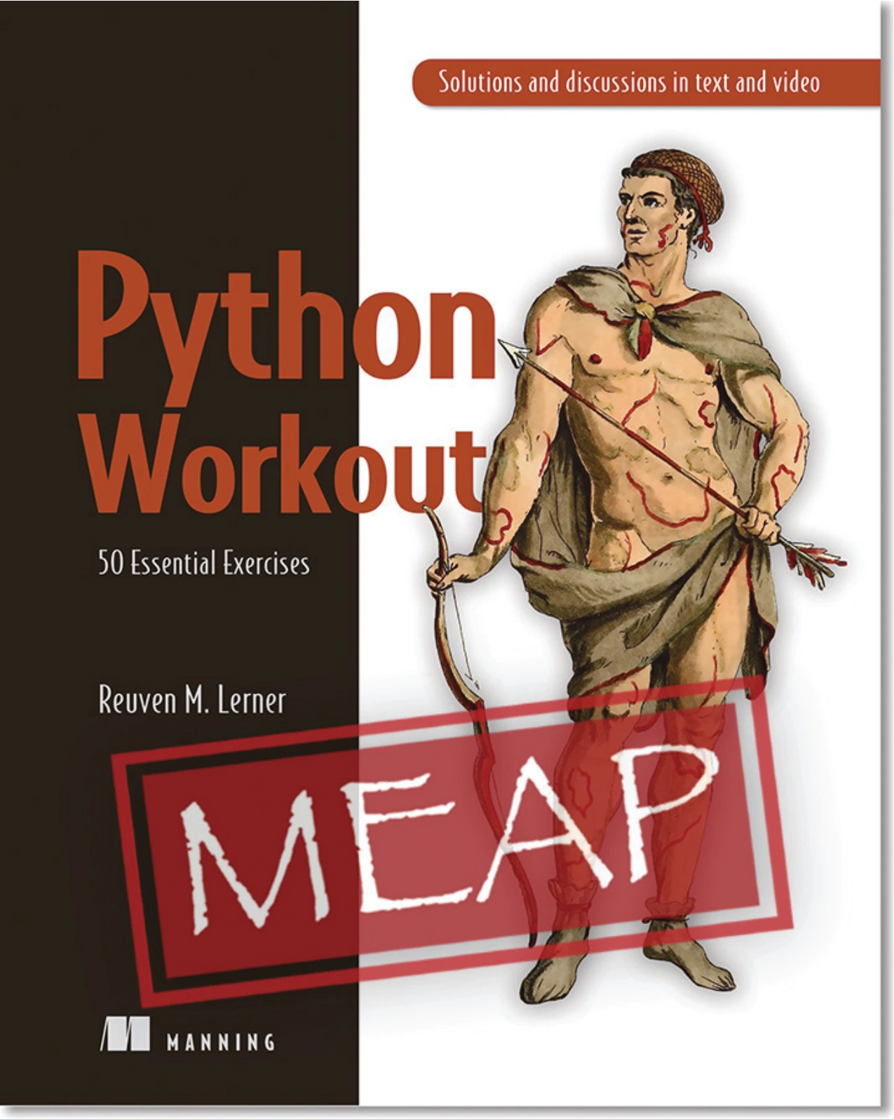cover of python workout: 50 essential exercises (meap version 3)