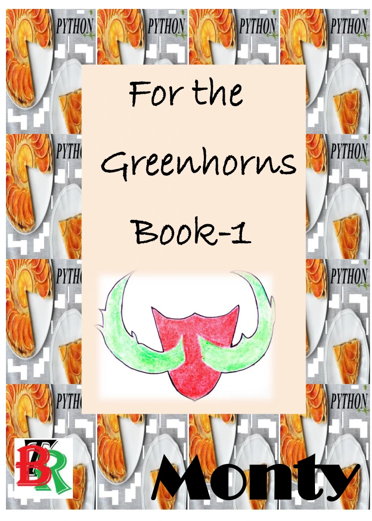 cover of python for the greenhorns book-1
