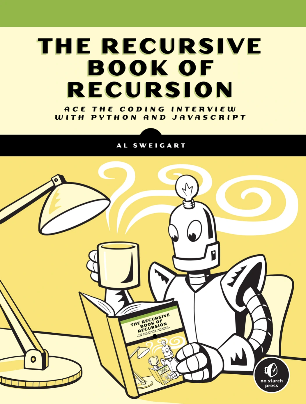 cover of the recursive book of recursion: ace the coding interview with python and javascript