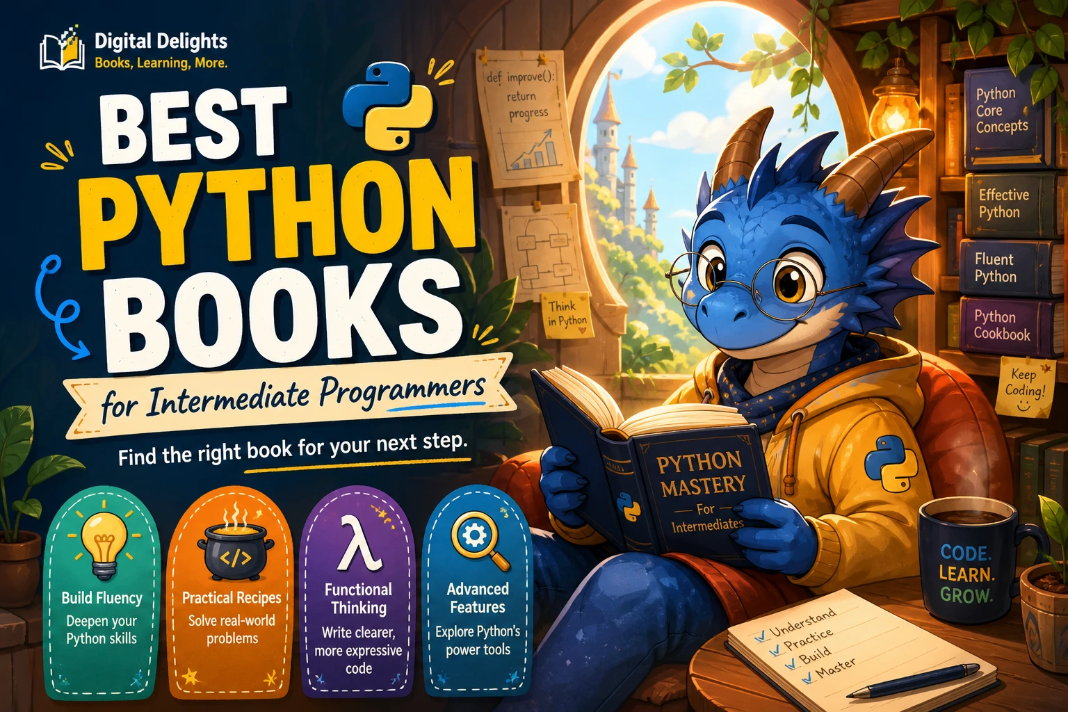 Best Python Books for Intermediate Programmers