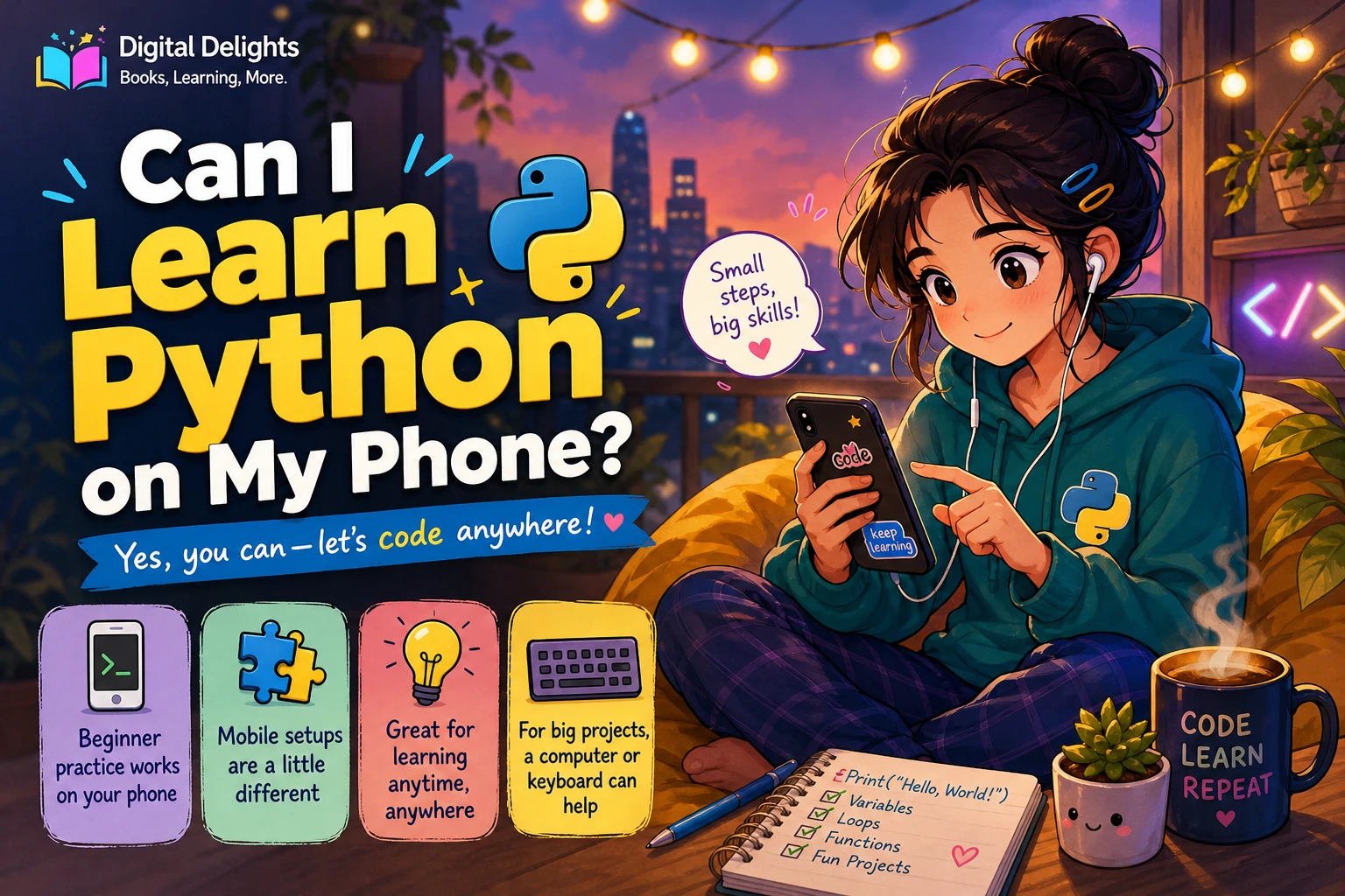 Can I Learn Python on My Phone?