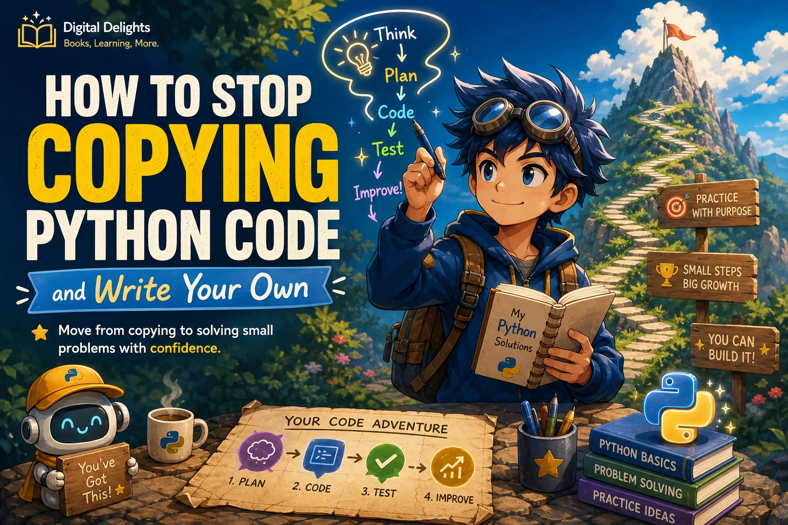 How to Stop Watching Python Tutorials and Start Coding