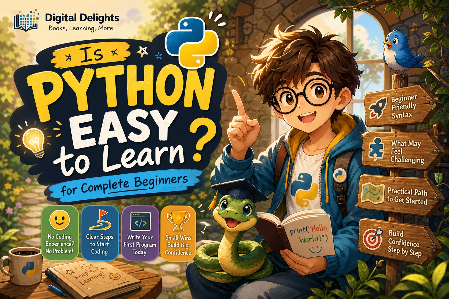 Is Python Easy to Learn for Complete Beginners?