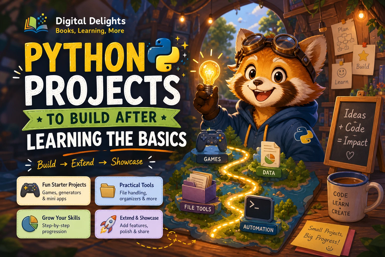 5 Simple Python Projects for Absolute Beginners