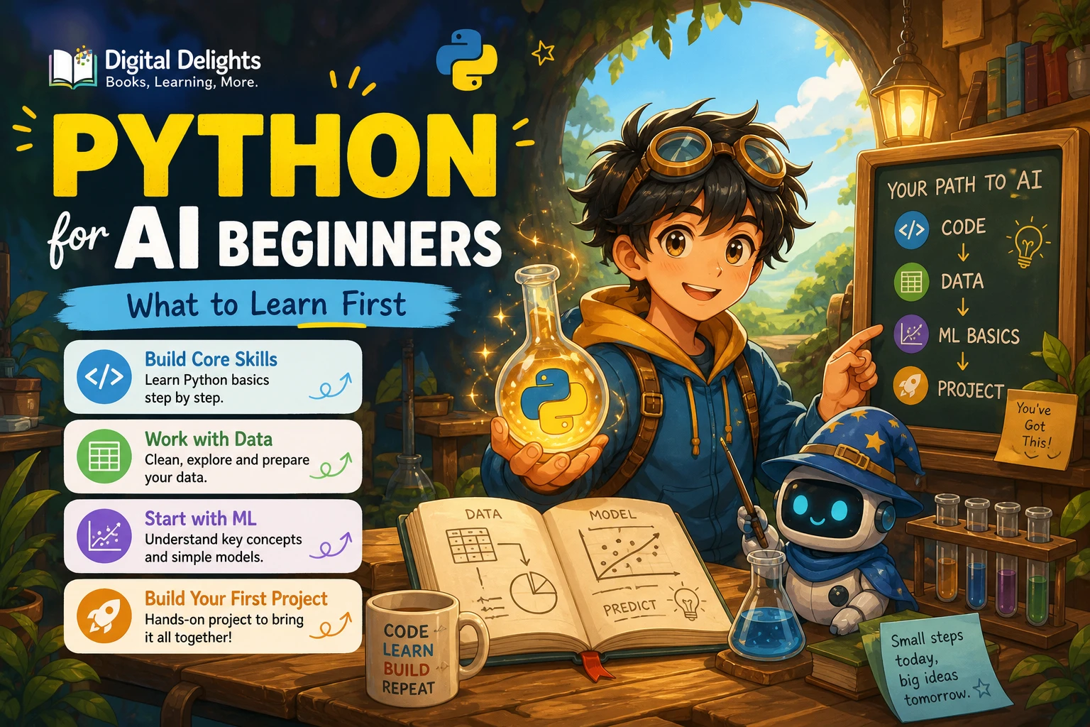 How to Learn AI with Python from Scratch