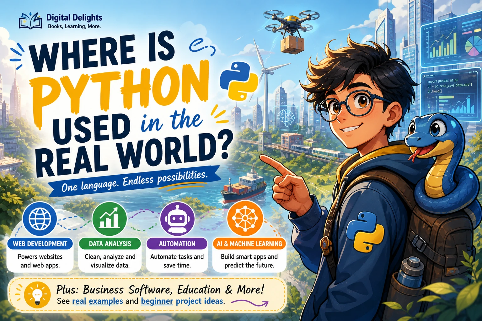 What Can You Do with Python? Practical Uses and Ideas