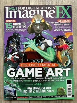 2024 IMAGINEFX Discover Magical GAME ART No 242 HALO ARTIST Destiny Final Shape