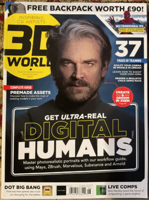 3D WORLD Mag Issue 286 DIGITAL HUMANS Multidimensional MARVEL VFX Spider-Man DOT