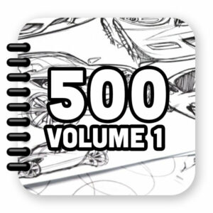 500 Sketches Volume 1 — Sketch A Day