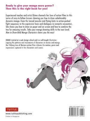 How to Draw Bold Manga Characters: Create Truly Dynamic Manga! Learn Hundreds of Different Action Poses! (Over 1350 Illustrations)