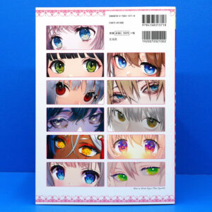 How to Draw Eyes that Sparkle Art Book Anime Manga Illustration Technique JP