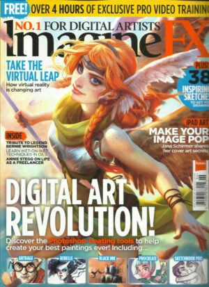 IMAGINE FX MAGAZINE, JUNE, 2017: # 148 SORRY, OVER 4 HOURS OF VIDEO MISSING