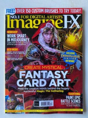 IMAGINEFX Create Mystical FANTASY CARD ART No 219 Dec 2022 BATTLE SCENES Krita
