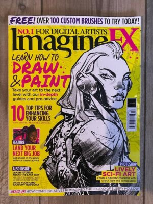 IMAGINEFX Learn How To DRAW & PAINT No 217 Oct 2022 SCI-FI ART Sleepy Hollow