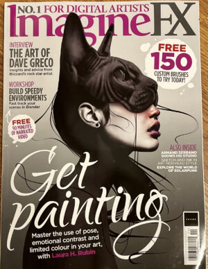 ImagineFX Magazine GET PAINTING November 2022 Issue 218 UK Printed