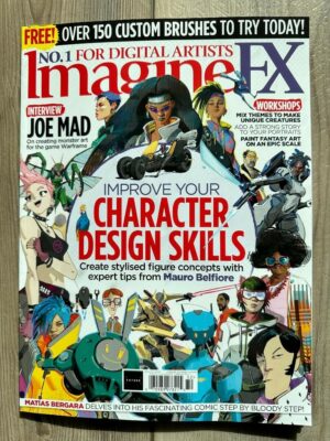IMAGINEFX Paint FANTASY ART No 220 2022 Improve CHARACTER DESIGN SKILLS