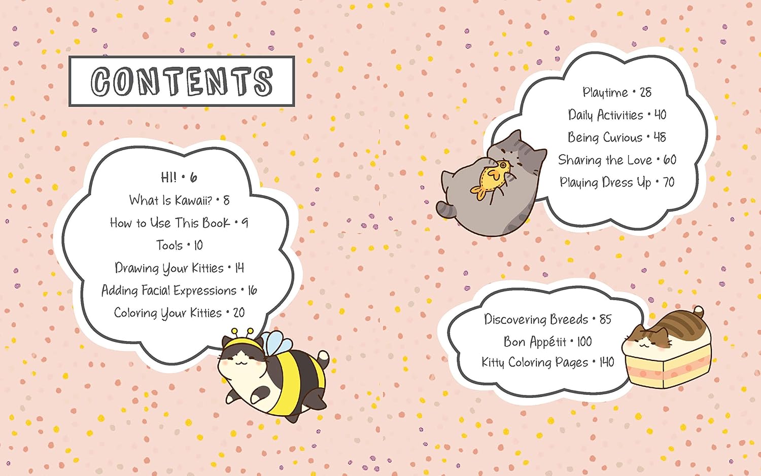 Kawaii Kitties: Learn How to Draw 75 Cats in All Their Glory (Volume 6) (Kawaii Doodle, 6)