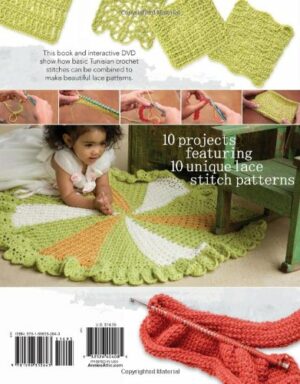 Learn to Do Tunisian Lace Stitches (Book & DVD) (Annie's Attic: Crochet #879552)