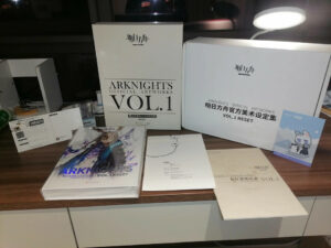 Arknights Official Artworks VOL.1 Reset Painting Set Illustration Album Book Set