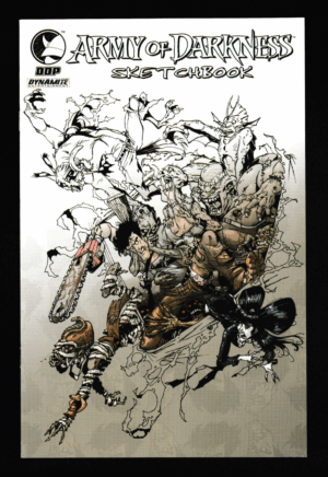 Army of Darkness Sketchbook (Lot of 2) Shop Till You Drop Dead 1st Print DDP '04