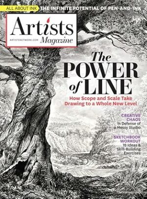 Artists American Magazine | July/August 2022 | The Power of Line How Scope And Scale Take Drawing To A Whole New Level