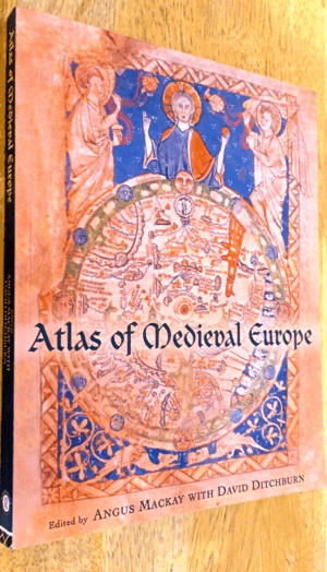 Atlas of Medieval Europe by David Ditchburn Fine large pb.