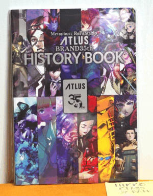 ATLUS History Book only Metaphor ReFantazio 35th Anniversary Edition
