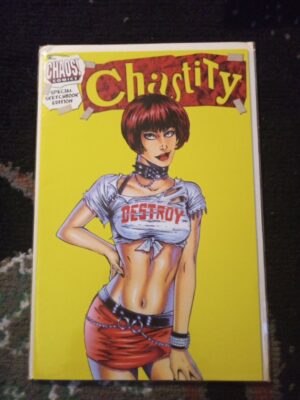 Chastity Chaos Comics Special Sketchbook Edition Signed Limited To 3000
