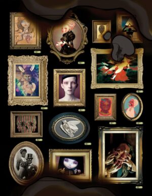 Dark Inspiration: Grotesque Illustrations, Art and Design