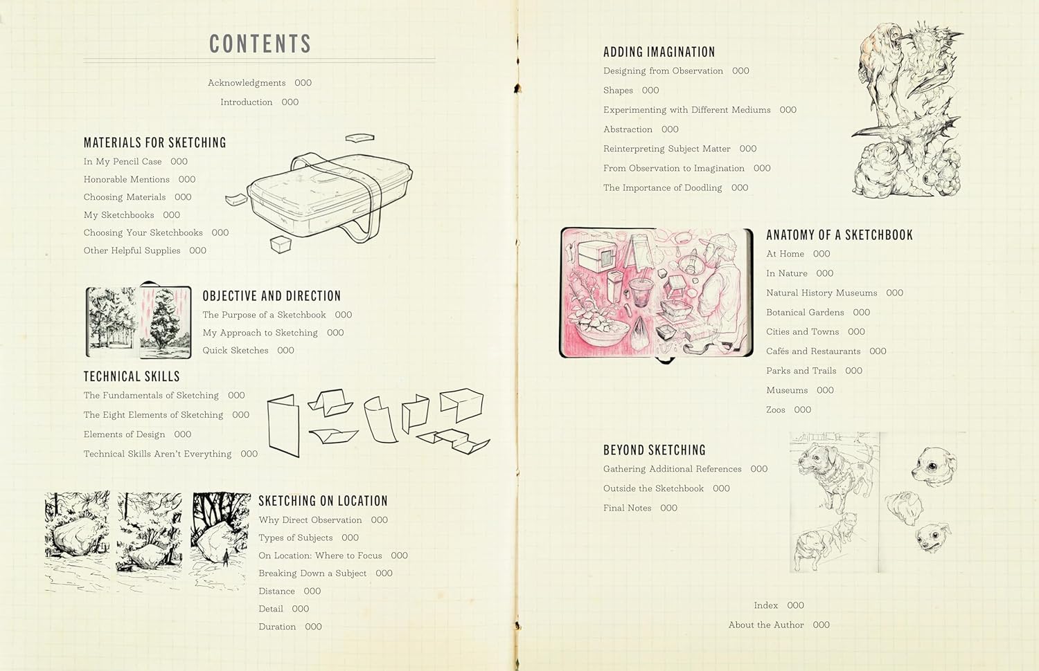 Drawing Basics and Beyond: Transform Observation into Imagination (Sketchbook Master Class)