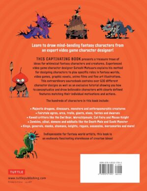 Fantasy Characters & Creatures: An Artist's Sourcebook: Whimsical Beasts, Anthropomorphic Monsters and More! (With over 600 illustrations)