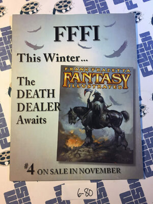 Frank Frazetta Fantasy Illustrated Magazine (Fall 1998) Corben Jusko Gaiman 680