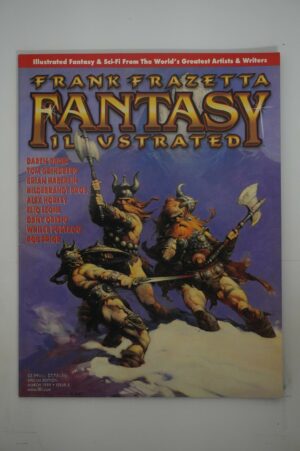 FRANK FRAZETTA FANTASY ILLUSTRATED SPECIAL EDITION #5, MARCH, 1999, HILDEBRANDT!