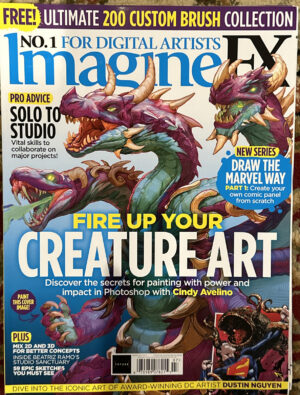 Imagine Fx UK Magazine Issue 227 July 2023 Fire Up Your Creature Art