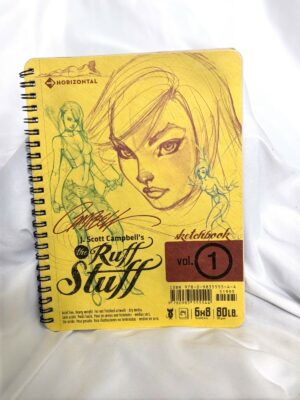 J. Scott Campbell: The Ruff Stuff Vol. 1 Sketchbook Signed By Artist
