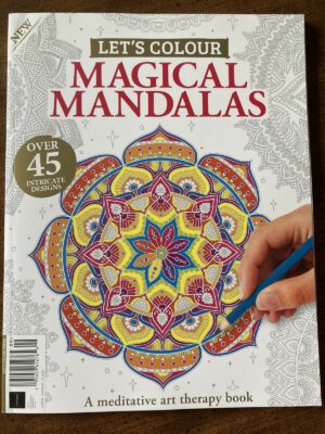 Let’s Colour Magical Mandalas Coloring Magazine Book Over 45 Designs NEW