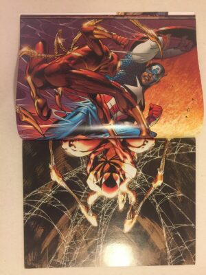Marvel Civil War Poster Book -- Good Condition