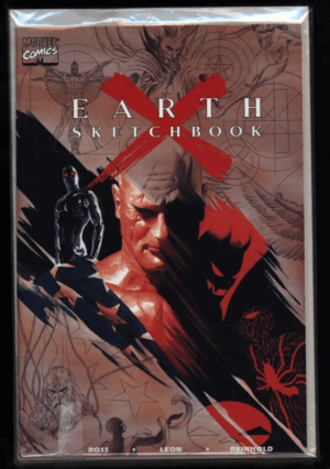 Marvel Comics EARTH X Sketchbook 1998 Set NM CBX1L