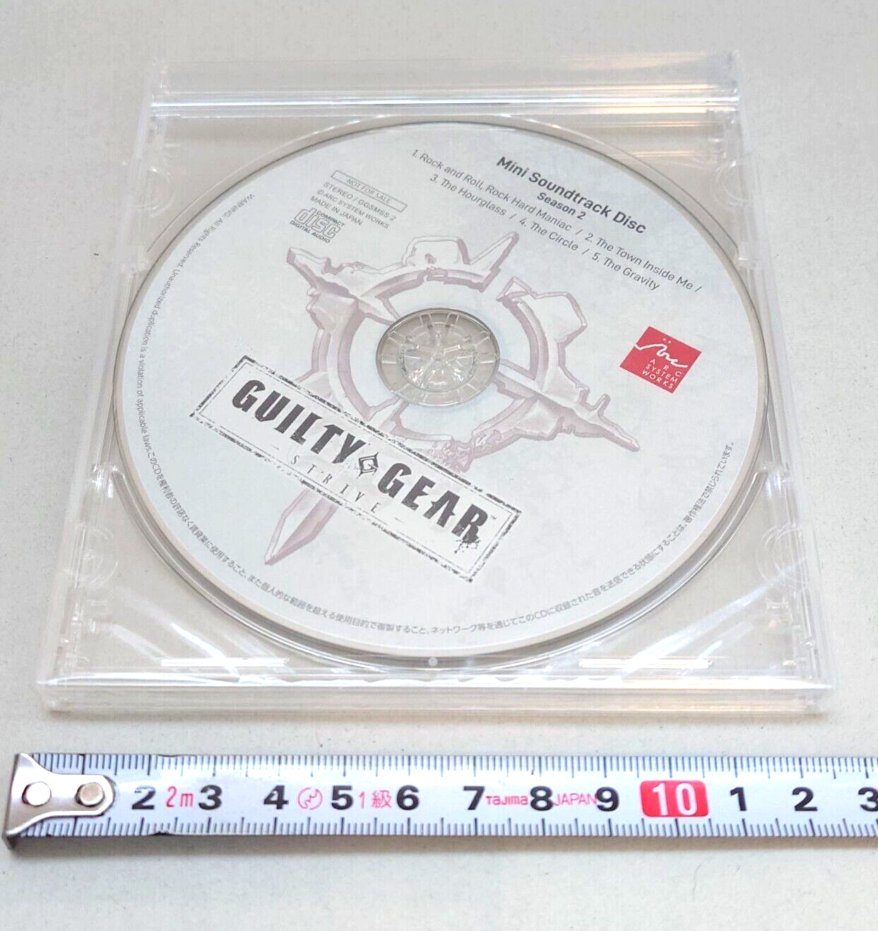 PS5 Guilty Gear Strive 25th Anniversary Artbook CD Clear File No Game Japan