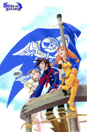 Skies of Arcadia Legends Sega DreamCast GameCube POSTER MADE IN USA - EXT424