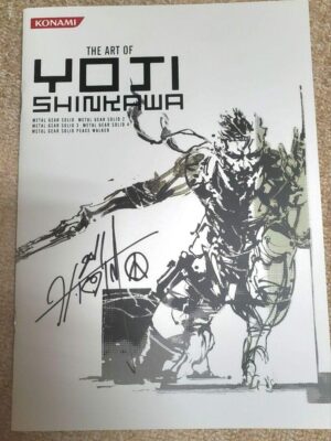 Yoji Shinkawa Original Art Collection, Yoji Shinkawa, Hideo Kojima, Yumi Kikuchi, Autographed
